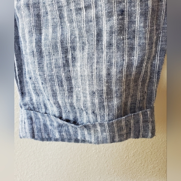 Adrienne Vittadina Womens 100% Linen Pull on Pants. Size S - Picture 6 of 7